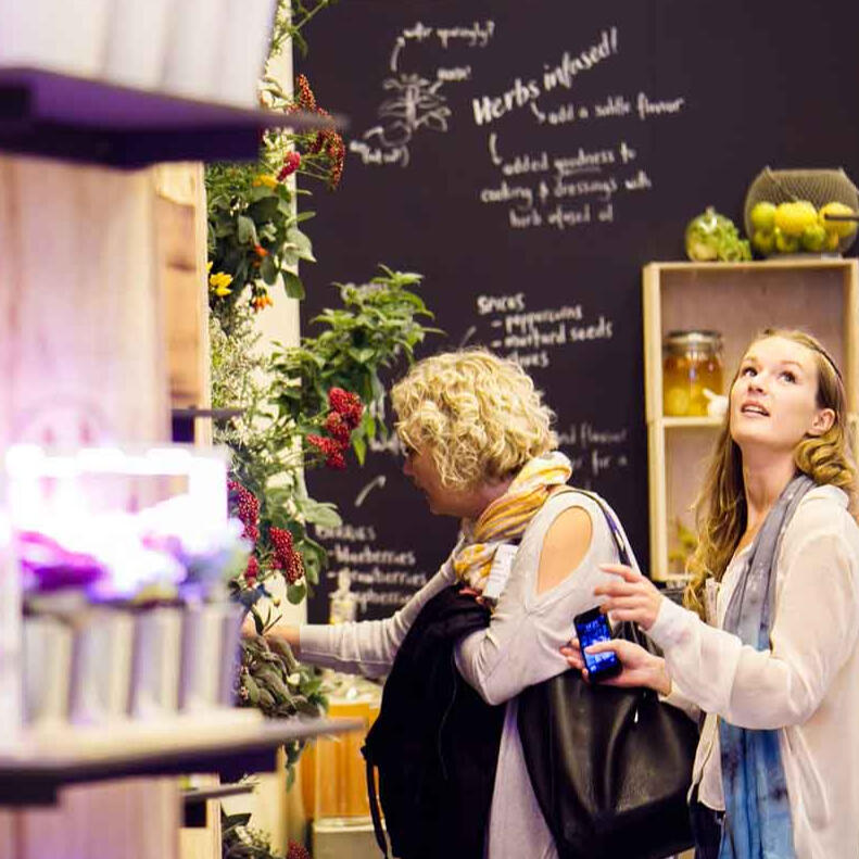 Farm Kitchen installation at 100% Design London, 2013